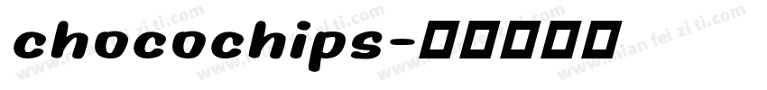 chocochips字体转换