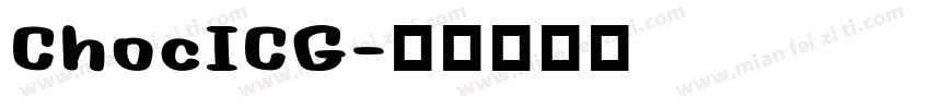 ChocICG字体转换