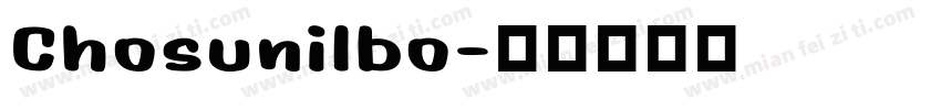 Chosunilbo字体转换