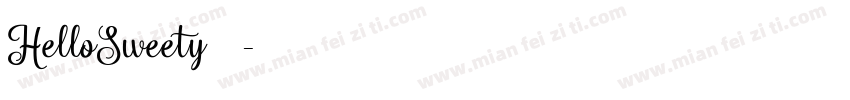 HelloSweety手机版字体转换
