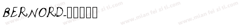 BERNORD字体转换