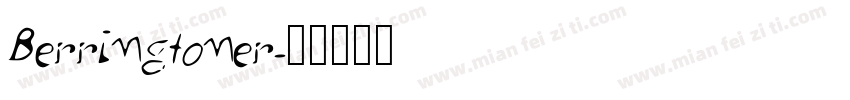 Berringtoner字体转换
