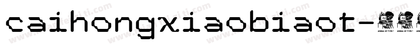 caihongxiaobiaot字体转换