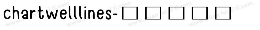chartwelllines字体转换