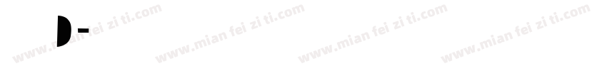 赫思d字体转换