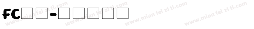 FC黑体字体转换