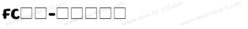 FC黑体字体转换