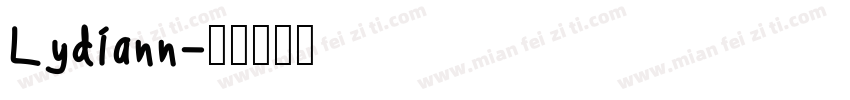 Lydiann字体转换