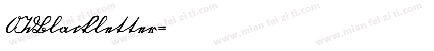OIdBlackletter字体转换