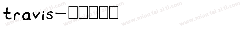 travis字体转换