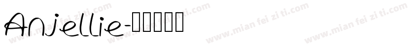 Anjellie字体转换