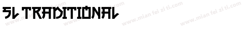 SL-Traditional字体转换