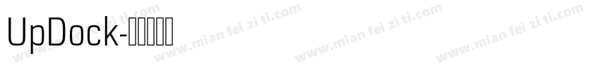 UpDock字体转换