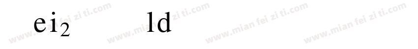 CHei2GB-Bold-U字体转换