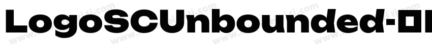 LogoSCUnbounded字体转换