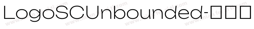 LogoSCUnbounded字体转换