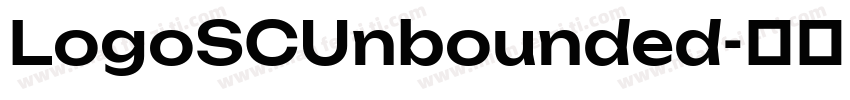 LogoSCUnbounded字体转换