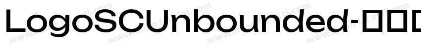 LogoSCUnbounded字体转换