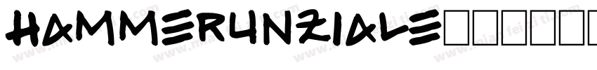 HammerUnziale字体转换