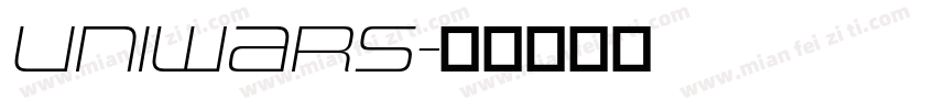 Uniwars字体转换