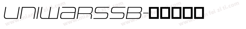 UniwarsSb字体转换