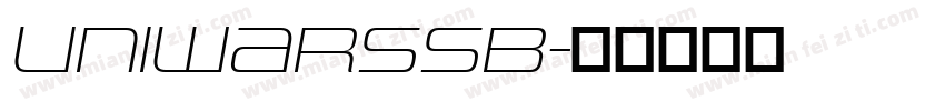 UniwarsSb字体转换