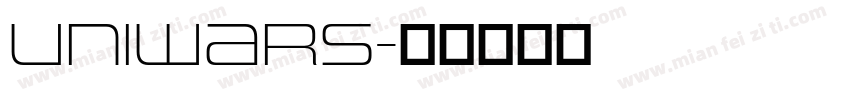 Uniwars字体转换