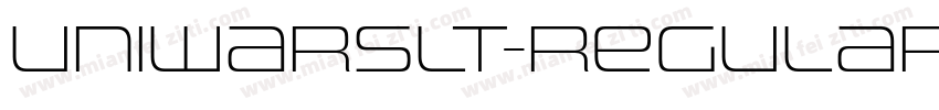 UniwarsLt-Regular字体转换