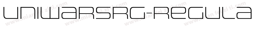 UniwarsRg-Regular-字体字体转换