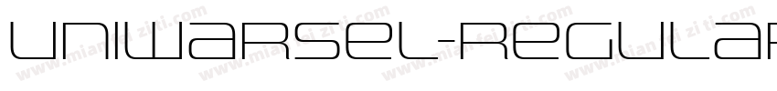 UniwarsEl-Regular字体转换