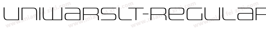 UniwarsLt-Regular字体转换
