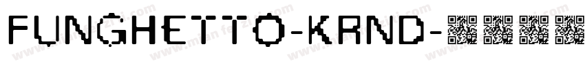 Funghetto-KRnD字体转换