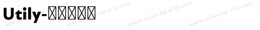 Utily字体转换