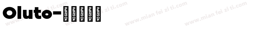 Oluto字体转换