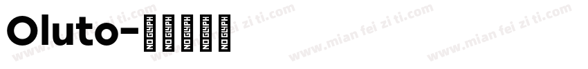 Oluto字体转换