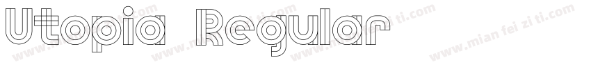 Utopia-Regular字体转换