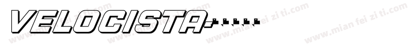 VELOCISTA字体转换