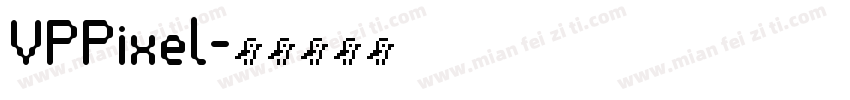 VPPixel字体转换