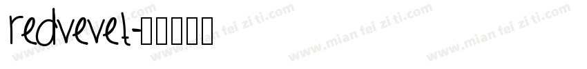 RedVevet字体转换