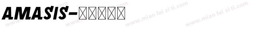 Amasis字体转换