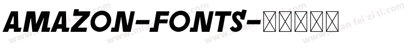 amazon-fonts字体转换