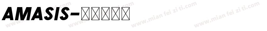 Amasis字体转换