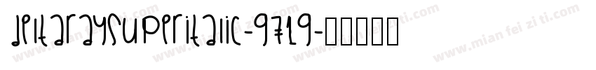 DeltaRaySuperItalic-G71G字体转换