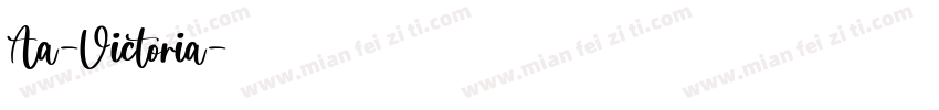 Aa-Victoria字体转换