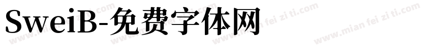 SweiB字体转换