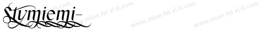 Stymiemi字体转换