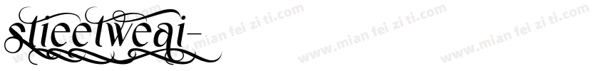 stieetweai字体转换