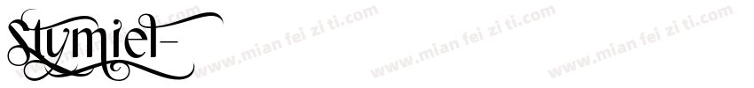 Stymiel字体转换
