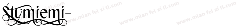 Stymiemi字体转换