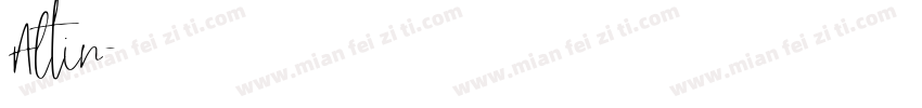 Altin字体转换